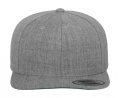 Classic Snapback Cap 6089M Heather Grey